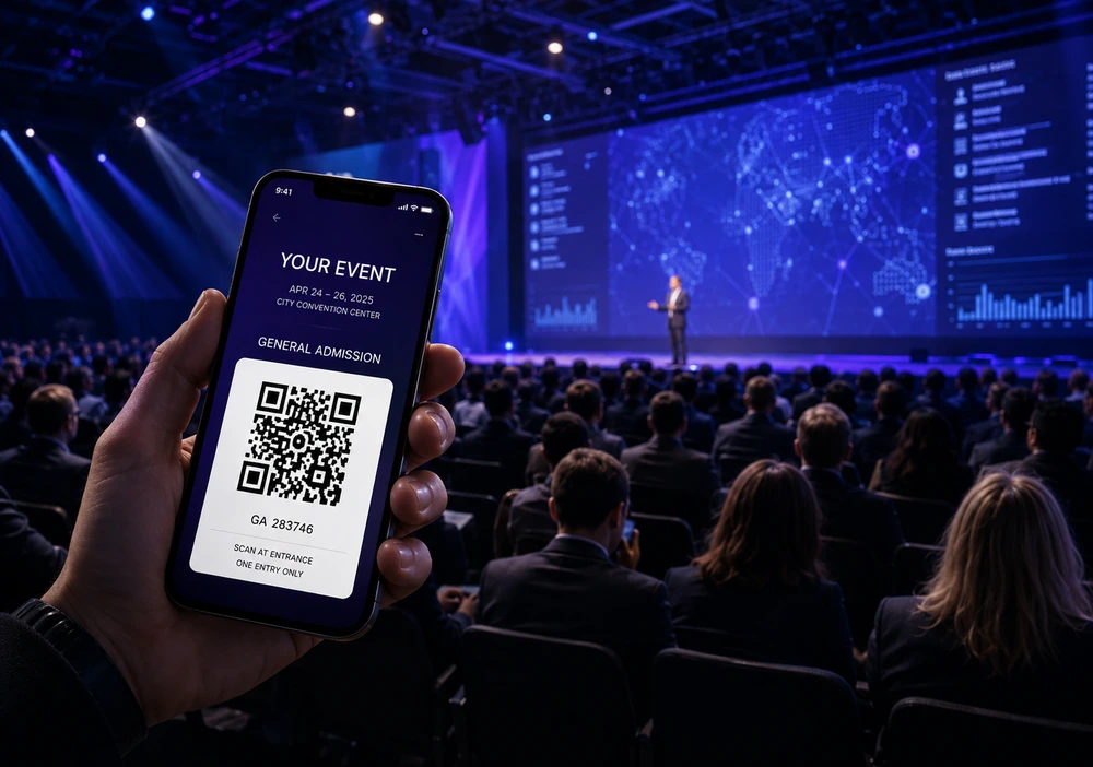 Live event crowd and ticket access technology